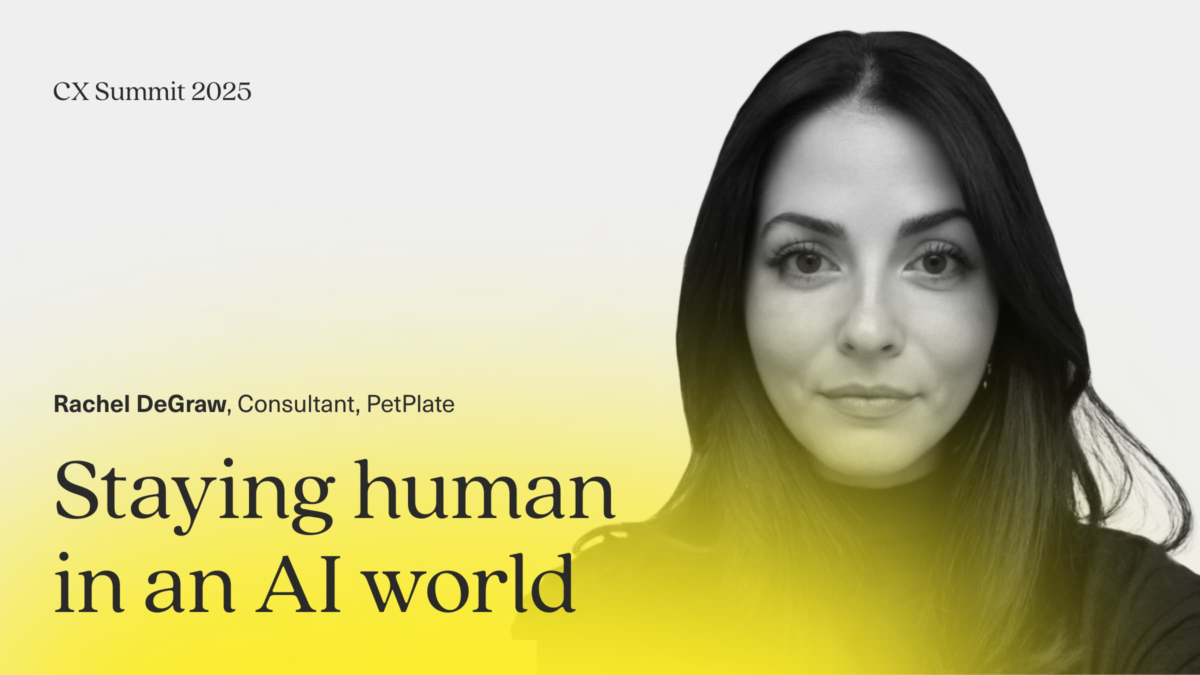 Staying human in an AI world
