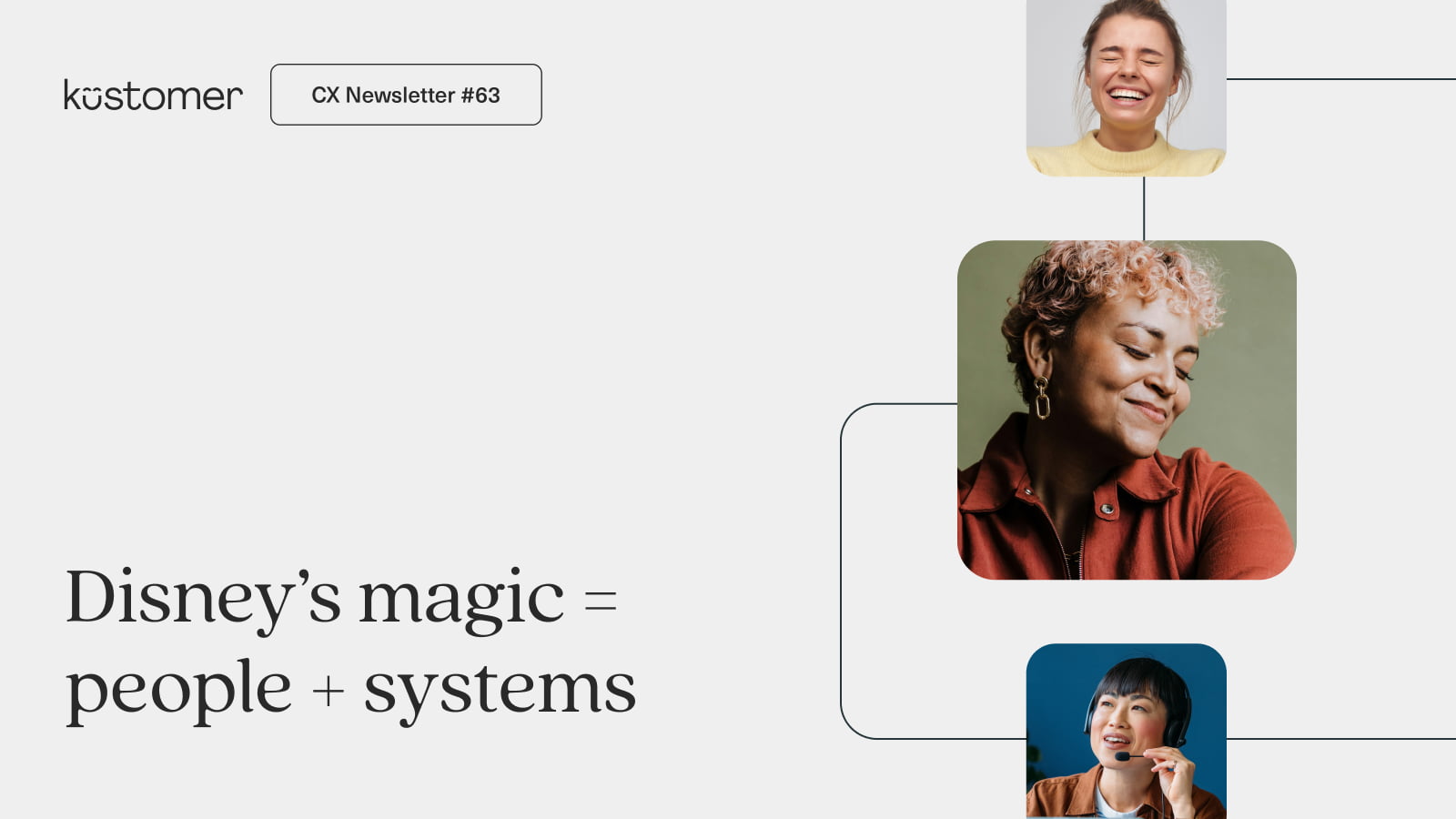 CX insights newsletter 63. Disney’s magic = people + systems